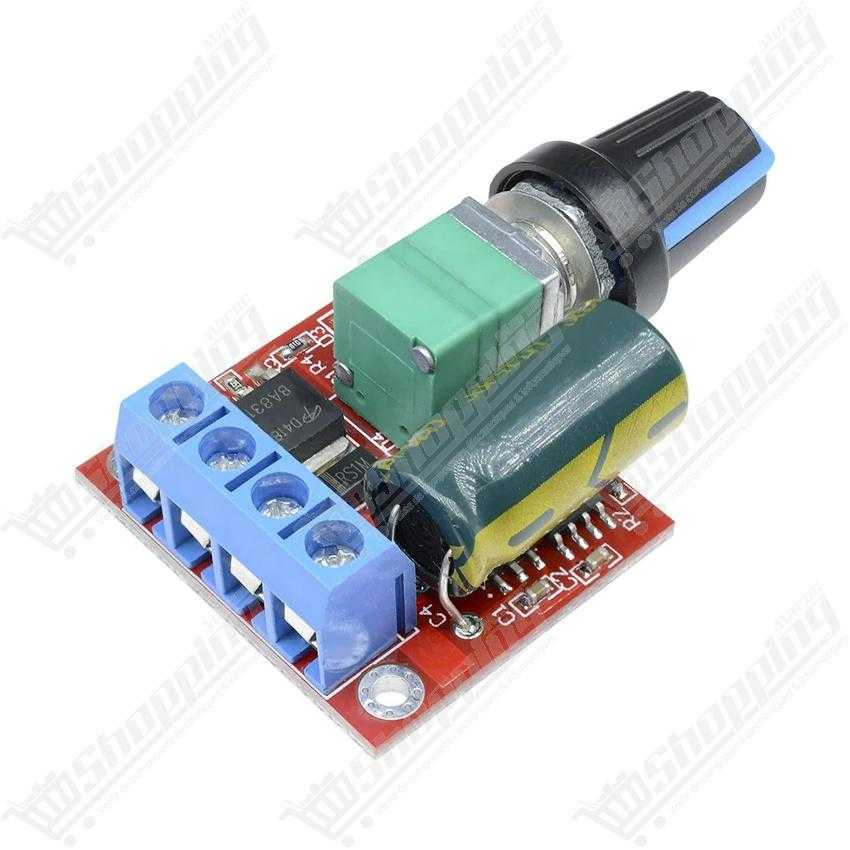 Variateur de vitesse PWM 5A pour moteur DC