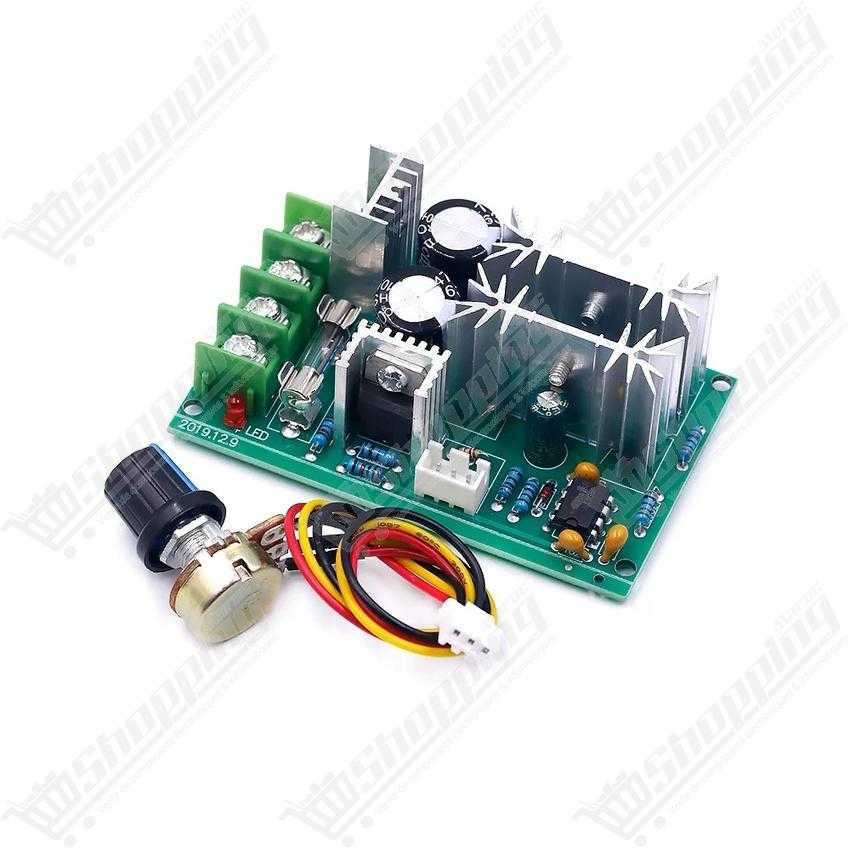 Variateur de vitesse PWM 20A pour moteur DC 10V-60V