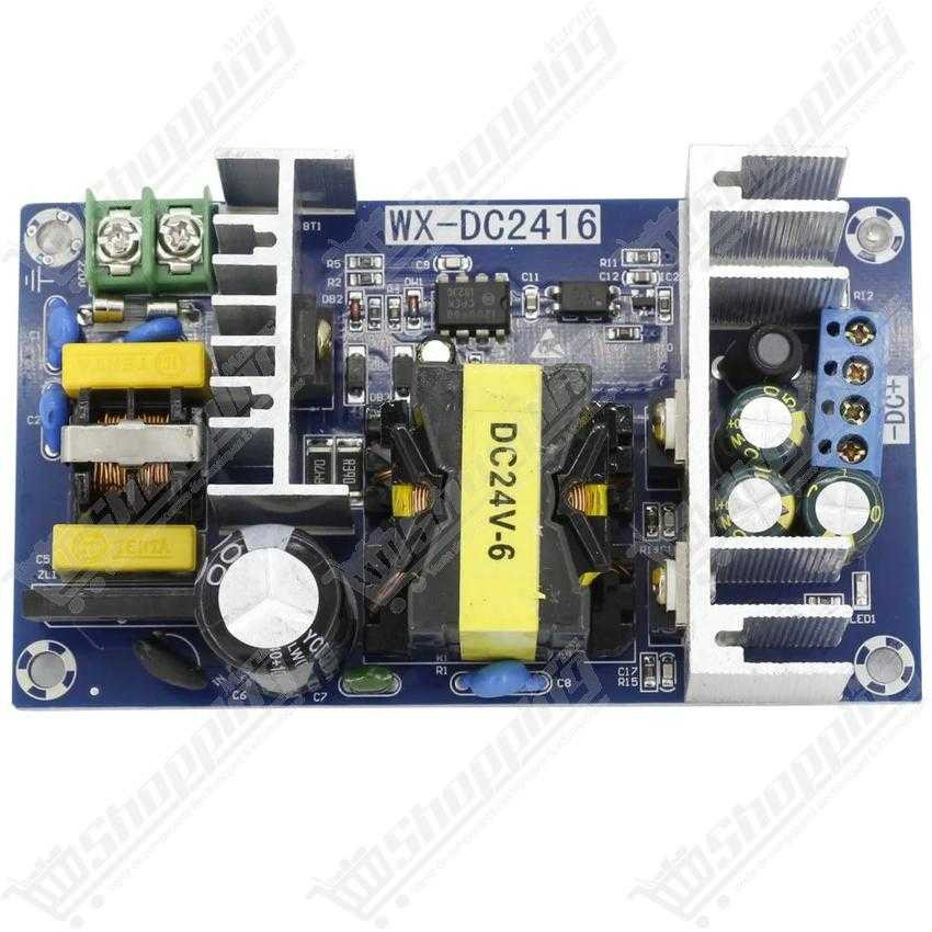 Module d’alimentation à découpage AC-DC 24V 6A DC24V-6