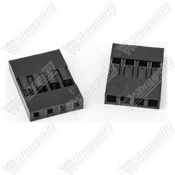 Lot de 10 connecteurs Dupont 4 broches 2.54mm