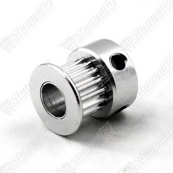 Poulie GT2 20 dents axe 6.35mm pour courroie 6mm