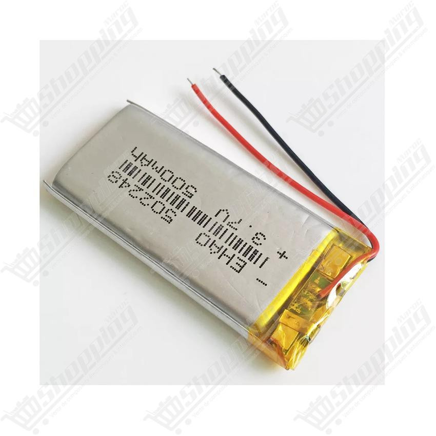 Batterie LiPo Rechargeable 3.7V 500mAh