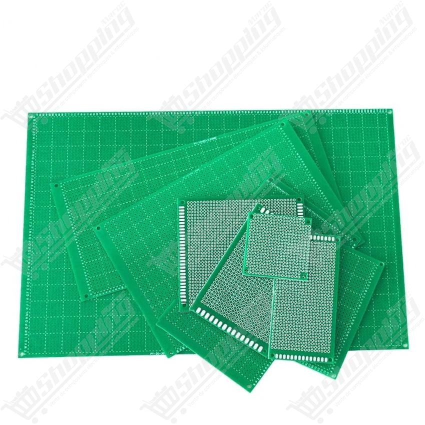 Plaque de prototypage PCB simple face perforée 2.54mm
