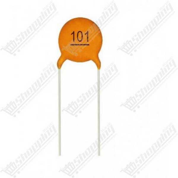 Condensateur céramique 100pF 50V (101) - 0.1nF