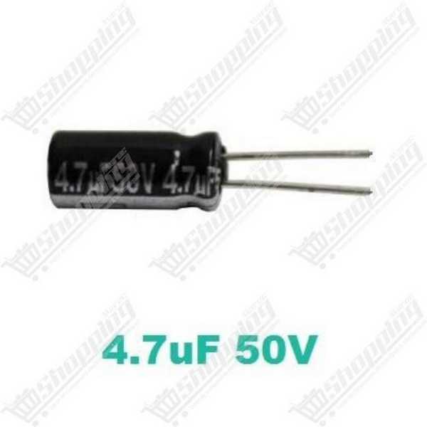 Condensateur chimique 4.7uF 50V