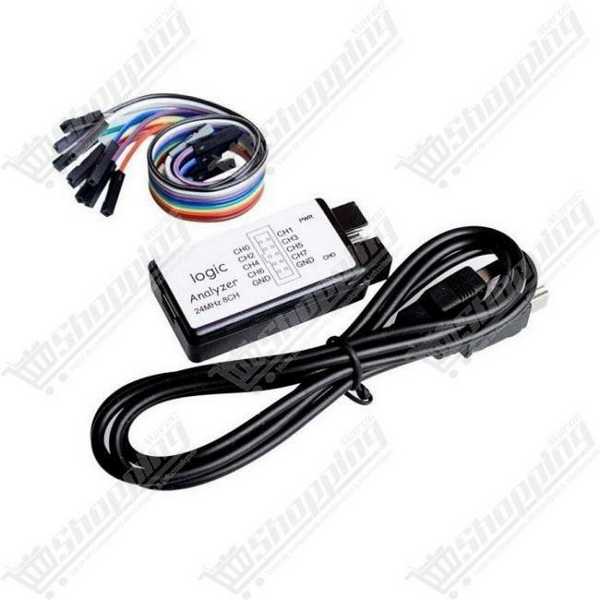 Analyseur logique USB 24 MHz 8 canaux