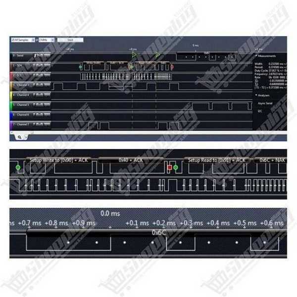 Analyseur logique USB 24 MHz 8 canaux
