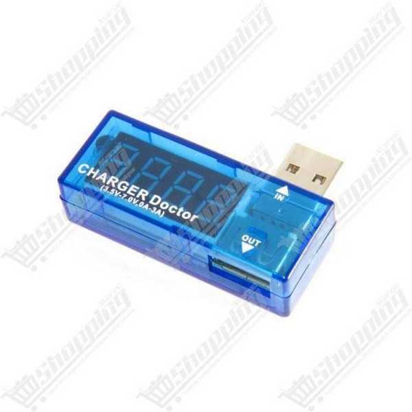 Chargeur USB et testeur USB Doctor de tension et courant