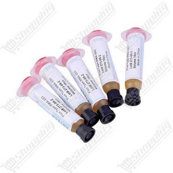 Pâte à souder flux RMA-223 en seringue 10cc