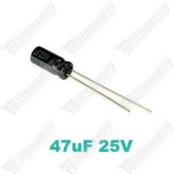 Condensateur chimique 47uF 25V