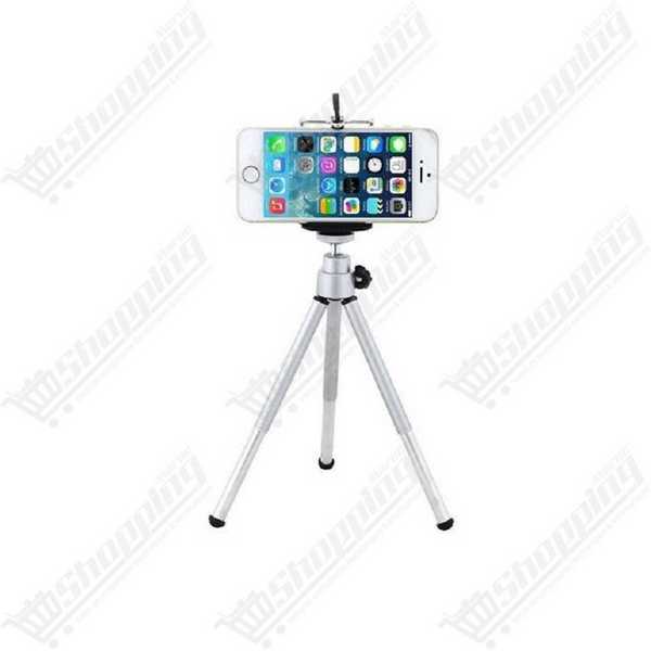 Mini trépied flexible rotatif 360° pour smartphone et caméra