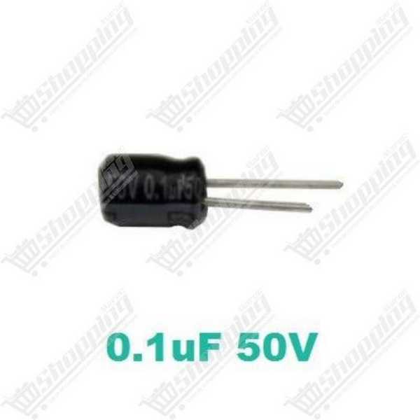 Condensateur chimique 0.1uF 50V
