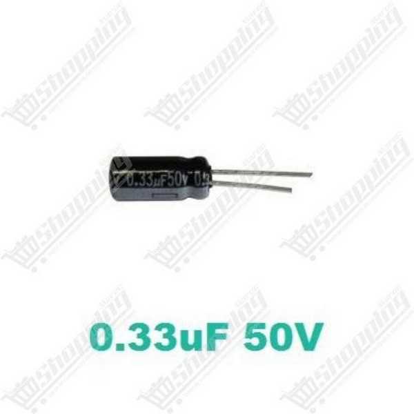 Condensateur chimique 0.33uF 50V