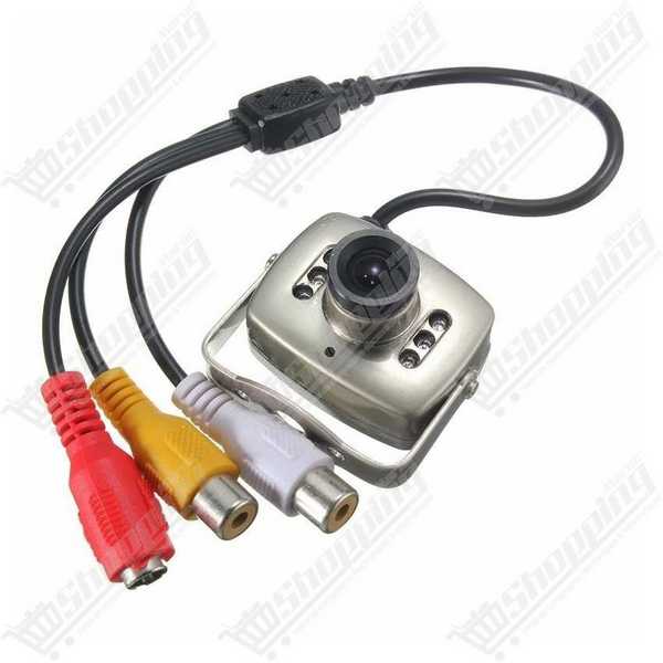 Mini caméra de surveillance CCTV couleur RCA