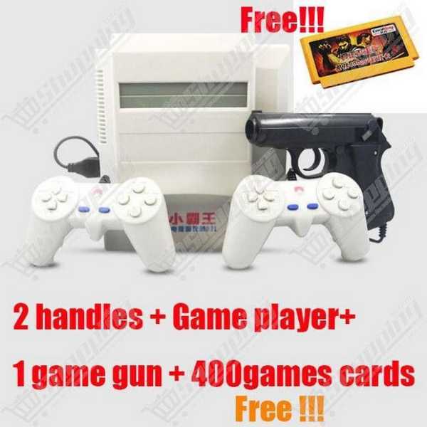 Console de jeux vidéo rétro 8 bits avec cartouche 400 jeux