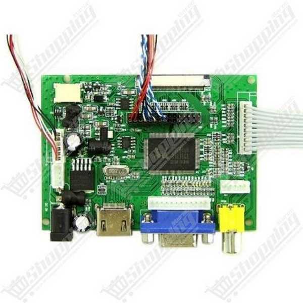 Kit Écran LCD TFT 7 pouces Tactile USB avec Carte de Contrôle
