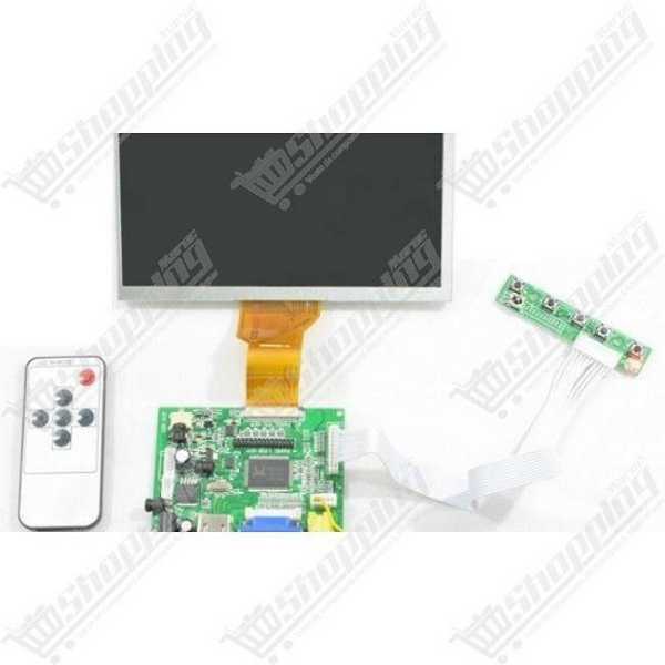 Kit Écran LCD TFT 7 pouces Tactile USB avec Carte de Contrôle