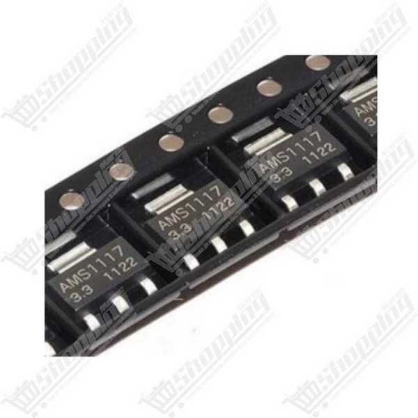 Régulateur de tension AMS1117 3.3V 1A SOT-223