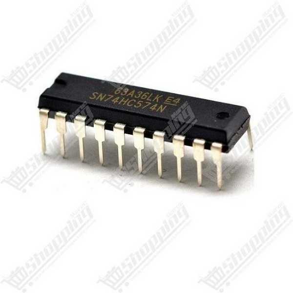 Circuit Intégré 74HC574 Bascule D Octale DIP-20