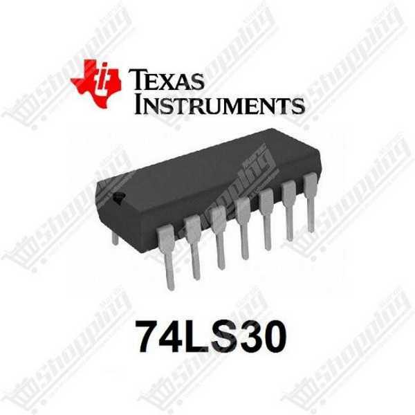 Circuit intégré 74LS30 Porte NAND 8 entrées DIP-14