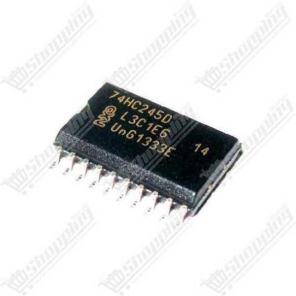 Circuit Intégré 74HC245 Transceiver Octal CMS SOP-20
